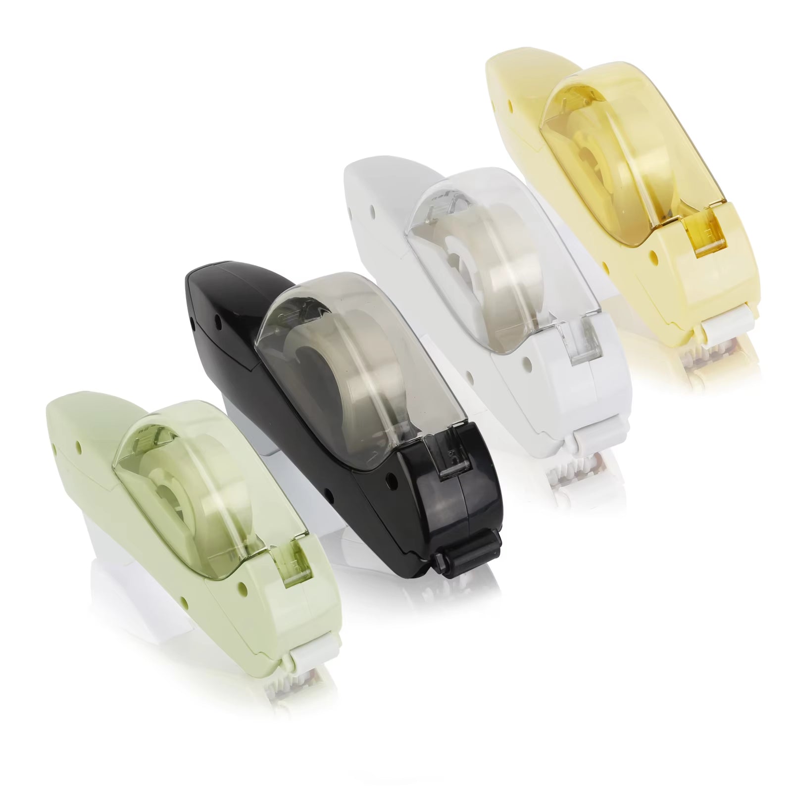 Automatic Tape Dispenser，With Two Rolls of Tape，No Battery Required，Perfect for Handwork,Family Gift Packaging