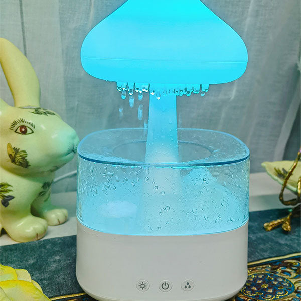 Humidificateur Parapluie Raindrop – Brume Relaxante & Lumière Colorée