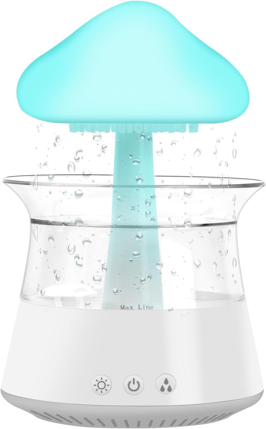 Humidificateur Parapluie Raindrop – Brume Relaxante & Lumière Colorée