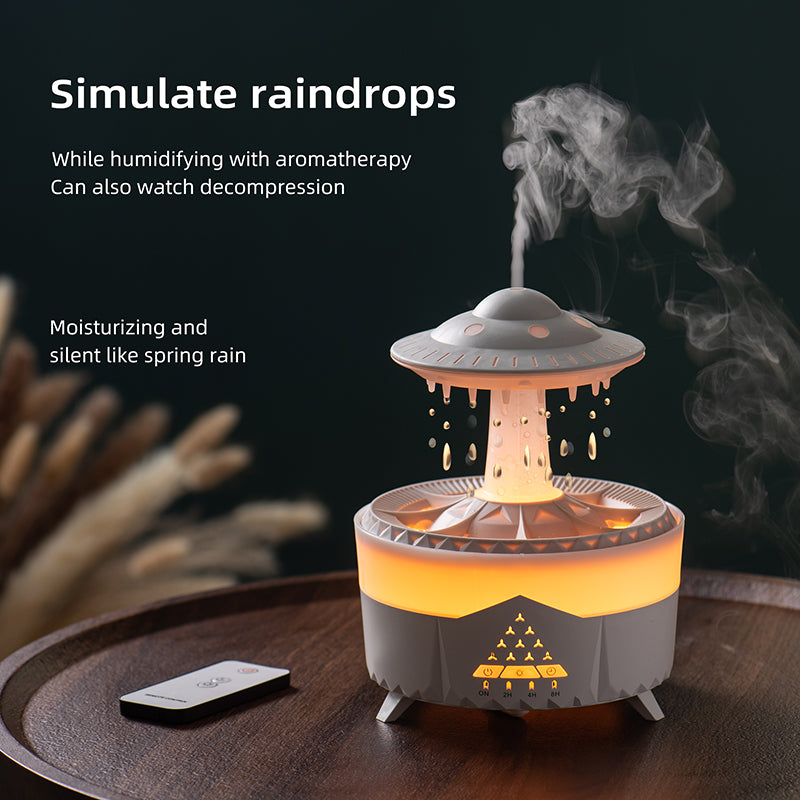 Humidificateur Parapluie Raindrop – Brume Relaxante & Lumière Colorée