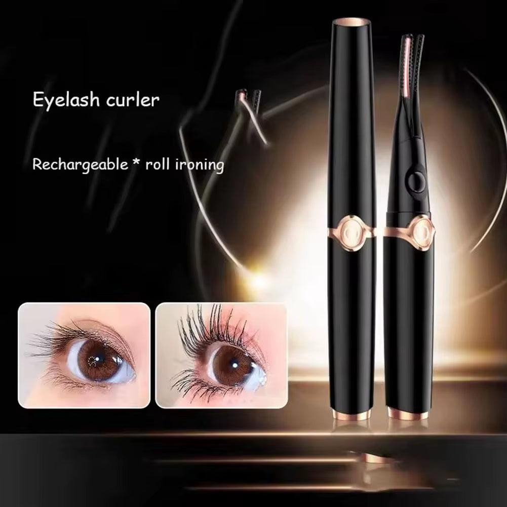 Electric Heated Eyelash Curler Natural Eyelash Curling Quick Heating Long Lasting Professional Electric Eyelashes Clip